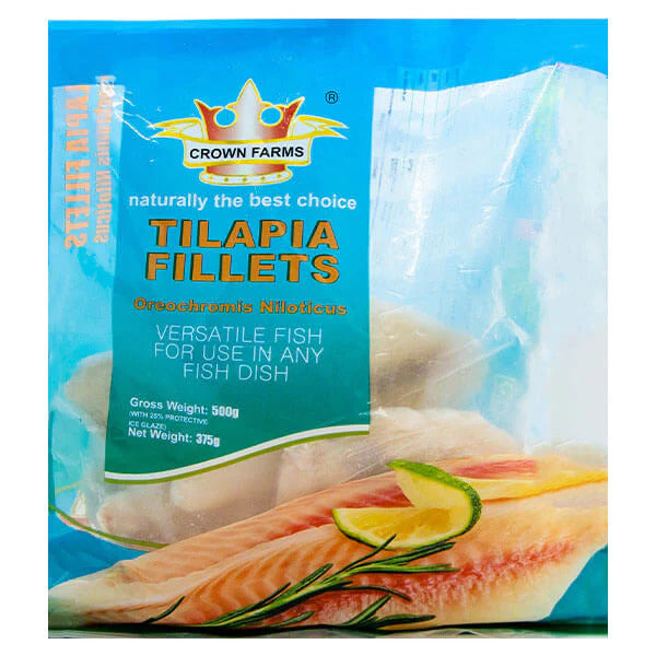 Crown Farms Tilapia Fillets 500g