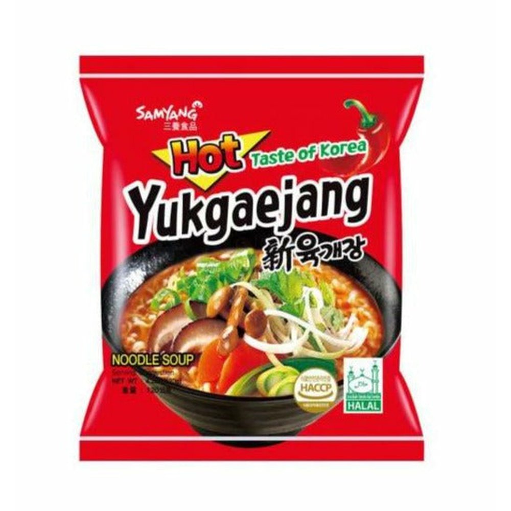 SAMYANG Hot Mushroom Flavour Noodles 120g