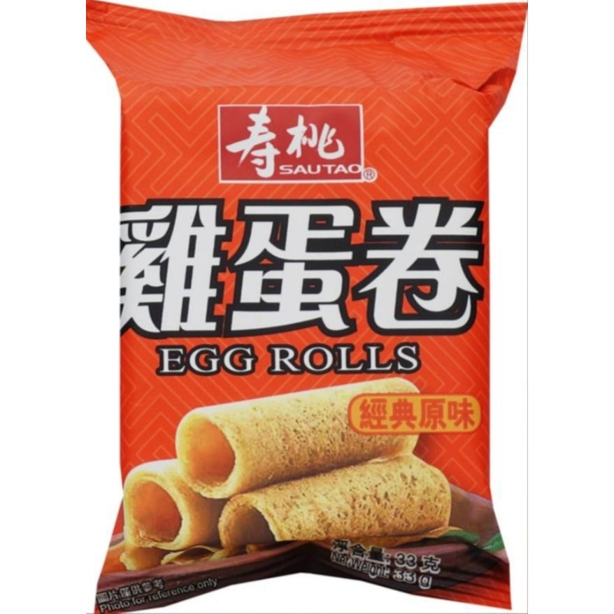 SAU TAO Egg Rolls Single Pack 33g