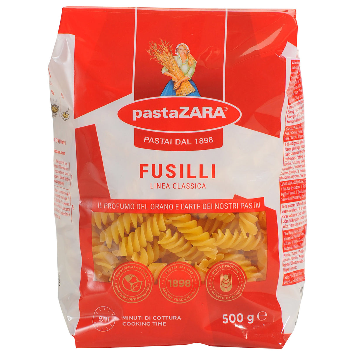 Pasta zara fusilli 500g