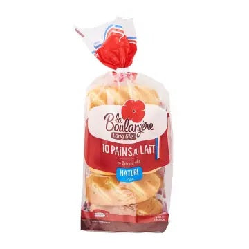 Bread: La boulangere long life pains au lait palin 10 rolls