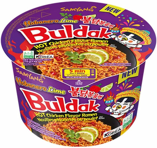 Samyang Habanero Lime Buldak Chicken Flavor Ramen 110g