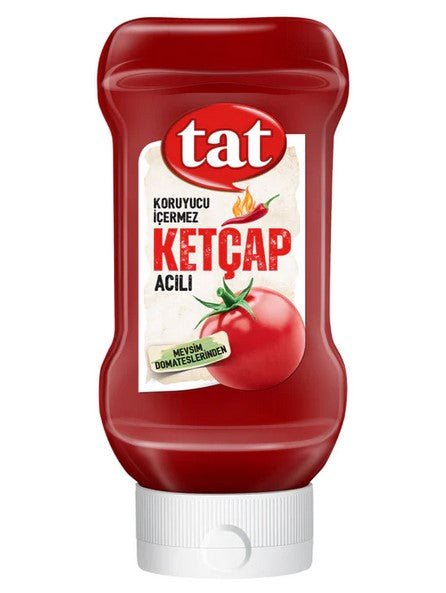 Tat Ketchup Hot 390g