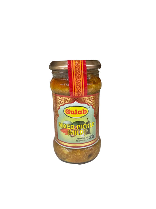 Gulab Mixed Pickle (Mild) 300g