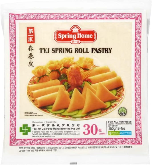 Tyj Spring Roll Pastry 30'S