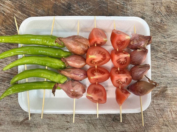 BBQ Vegetable Skewers