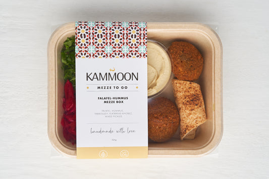 Kammoon Falafel Hummus Mezze Box 325g