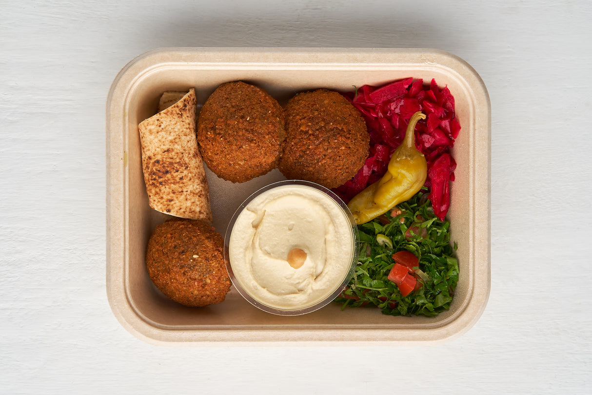 Kammoon Falafel Hummus Mezze Box 325g