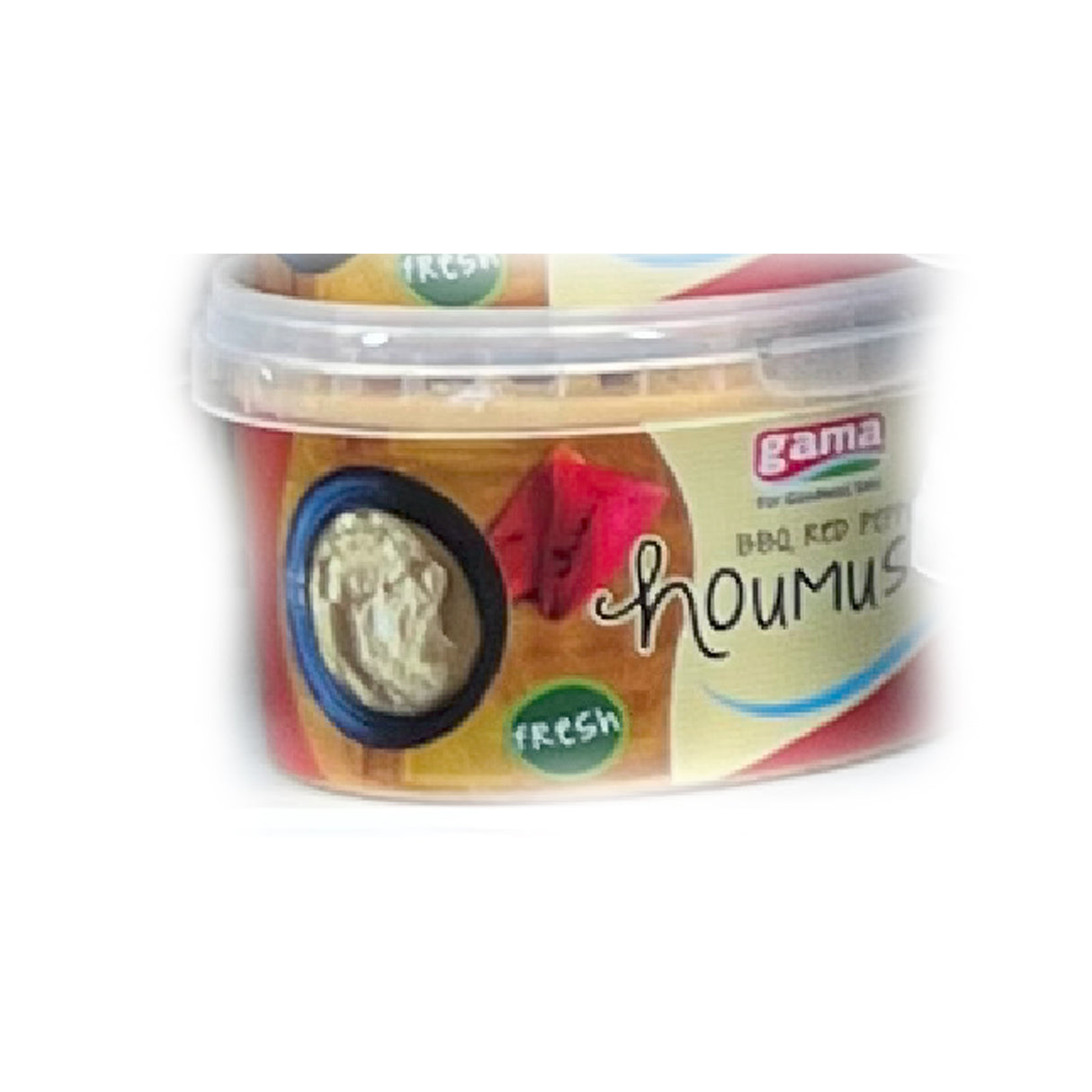 Gama BBQ Red Pepper Houmus Dip 454G