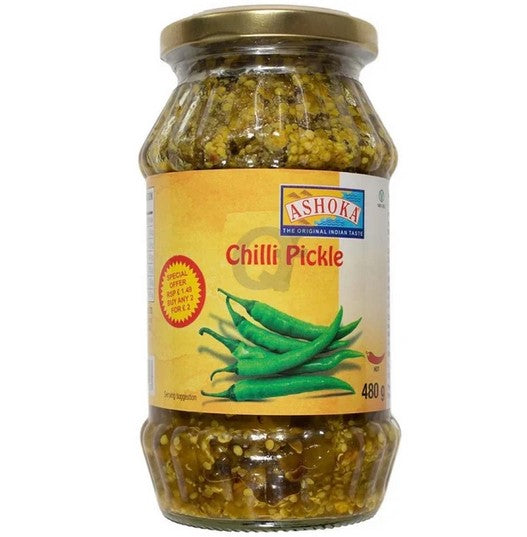 Ashoka Chilli Pickle 480g