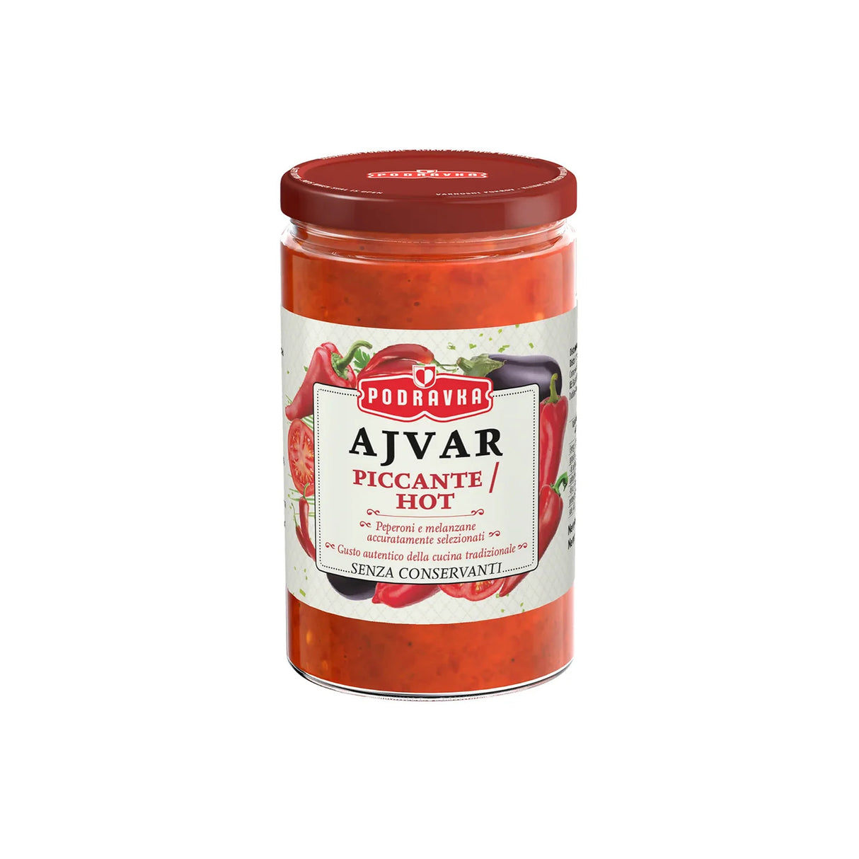 Podravka Ajvar Piccante Hot 350g