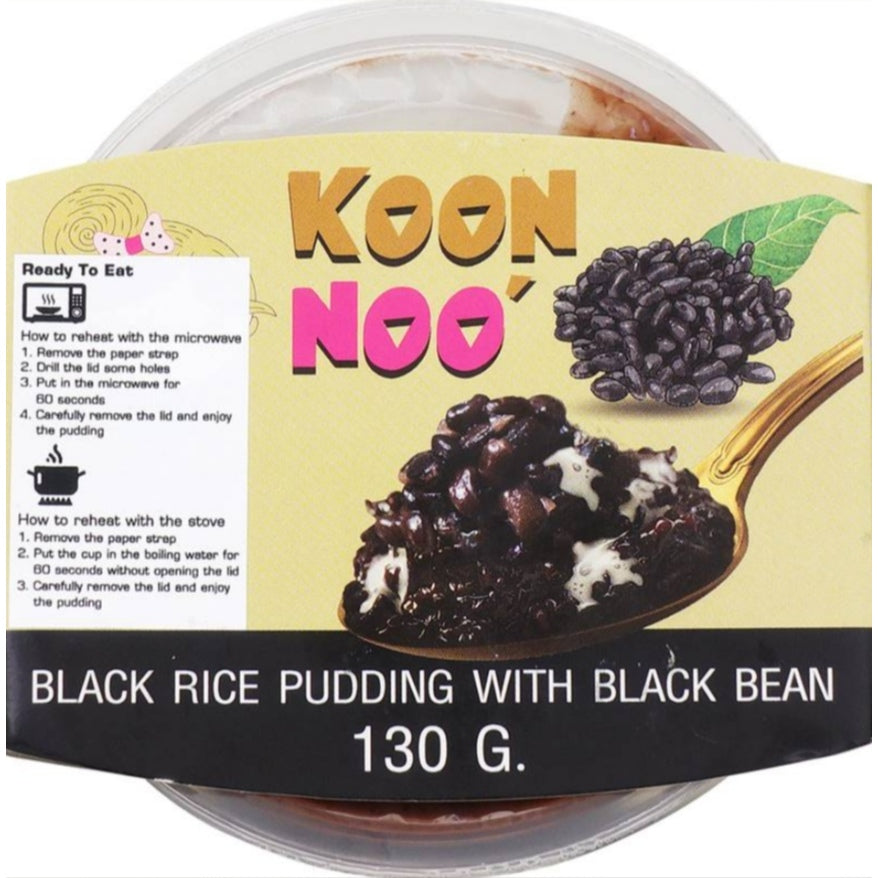 KOON NOO Black Rice Pudding BLACK Bean 130g