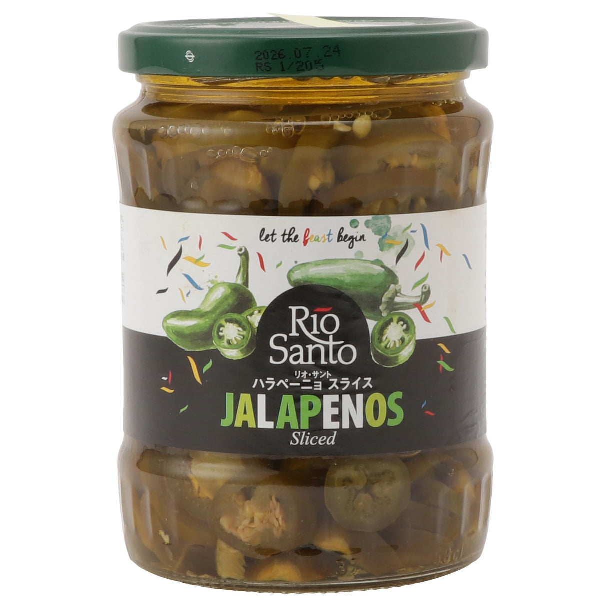 Rio Santo Jalapenos Sliced 525g