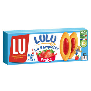 Lu Lulu La Barquette Fraise 120g