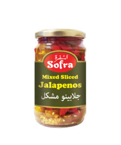 Sofra Mixed Sliced Jalapenos 300g