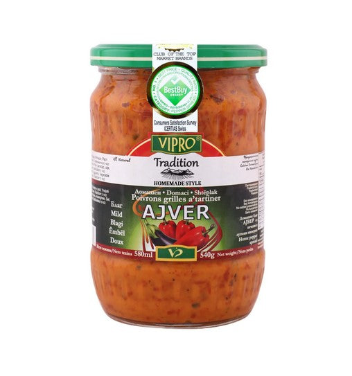 Vipro Ajvar Mild 540g