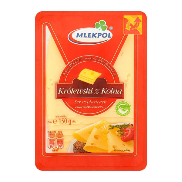 Mlekpol Kolna Cheese Sliced 150g