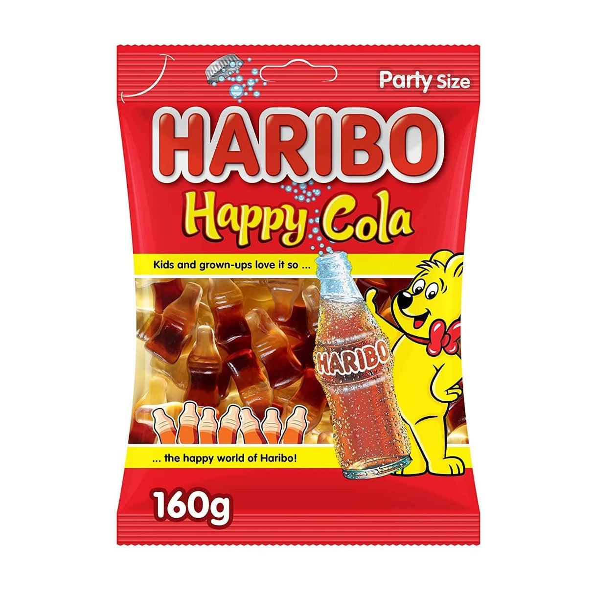 Haribo Happy Cola 160g (Halal)