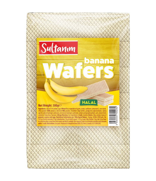 Sultanim Banana Wafers 300g