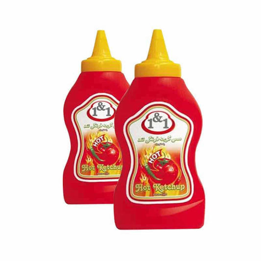 1&1 hot ketchup 330g