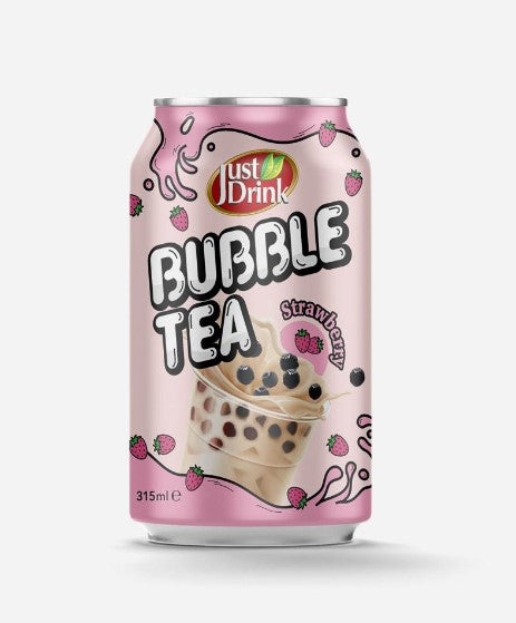 Just Drink Bubble Tea strawberry 315ml