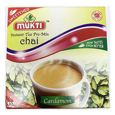 Mukti Instant Cardamom Tea Sweetened 10s 220g