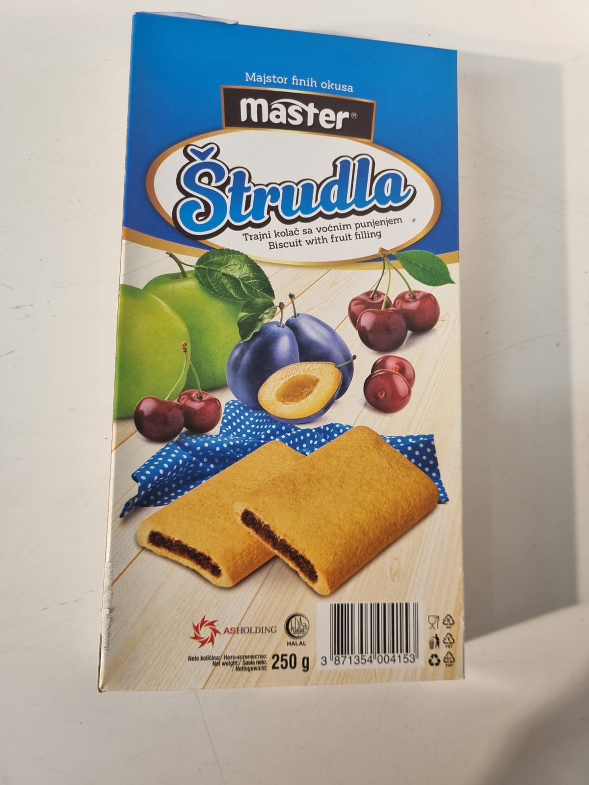 Master Strudla Biscuits Mix Fruit 250g