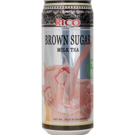 RICO Milk Tea Drink Brown Sugar Flavoured 490ml