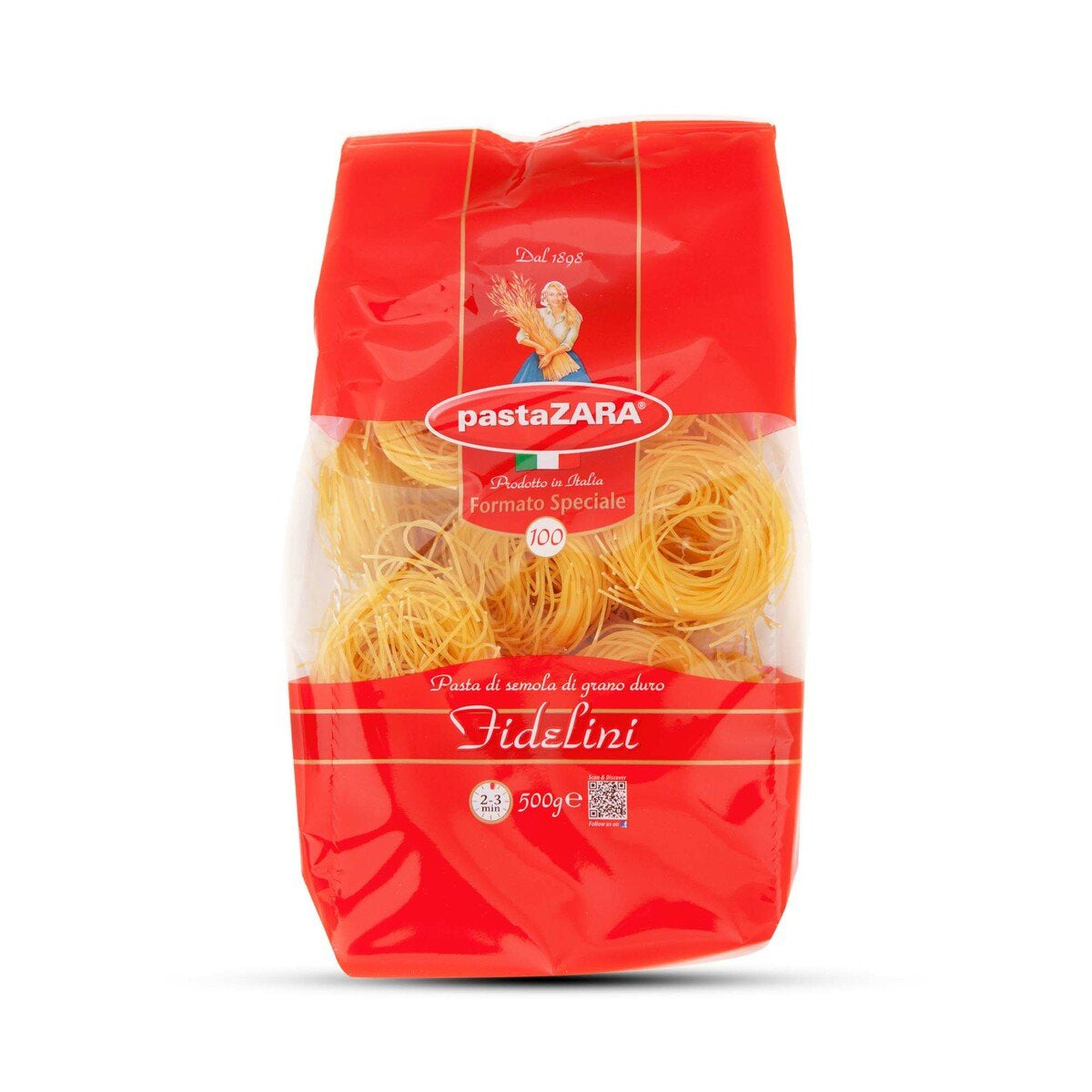 Pasta zara fidelini 500g