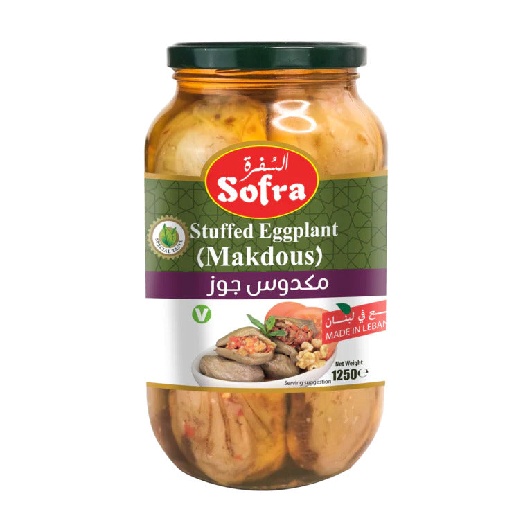 Sofra Stuffed Eqqplant Makdous 1250g