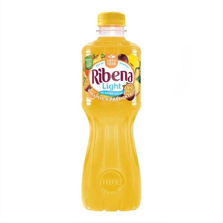 Ribena Light Pineapple & Passion fruit 500ml