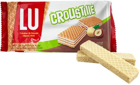 Lu Croustille hazelnut 152g