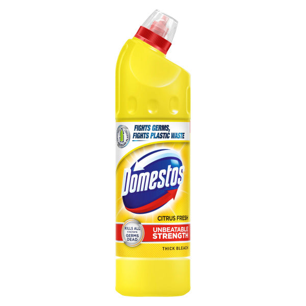 Domestos Citrus Fresh Thick Bleach 750ml