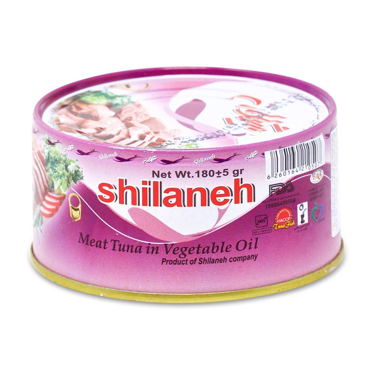 Shilaneh meat tuna in vegetable oil 180g