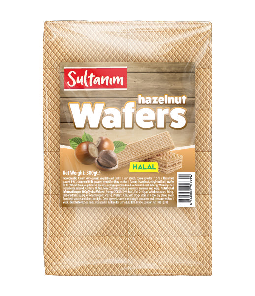 Sultanim Hazelnut Wafers 300g