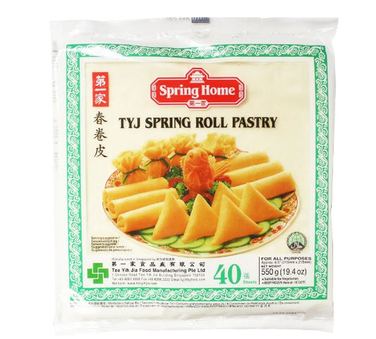 TYJ Home Spring Roll Pastry - 40 Sheets