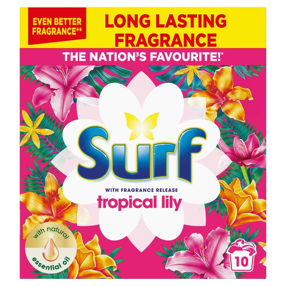 Surf Tropical Lily Powder 10 Washes 500g