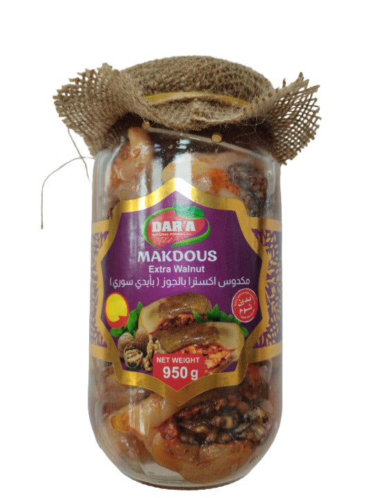 Dar'a Makdous Extra Walnut 950g