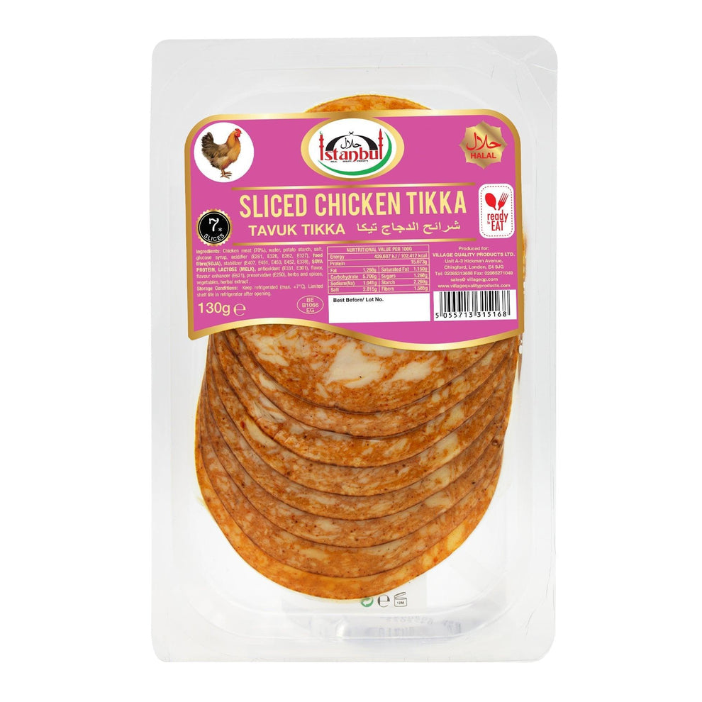 Istanbul sliced chicken tikka 130g