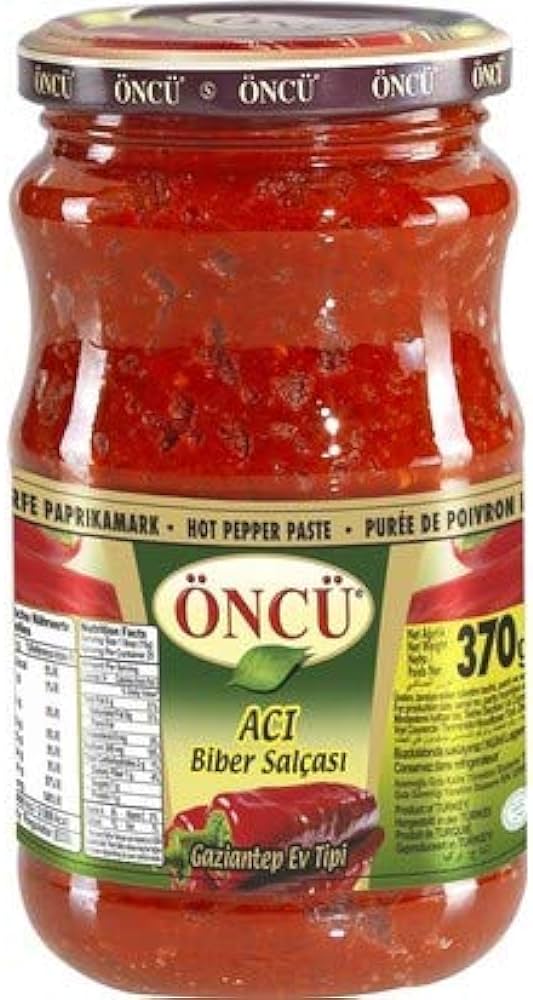 Oncu Aci Biber Salcasi 370g