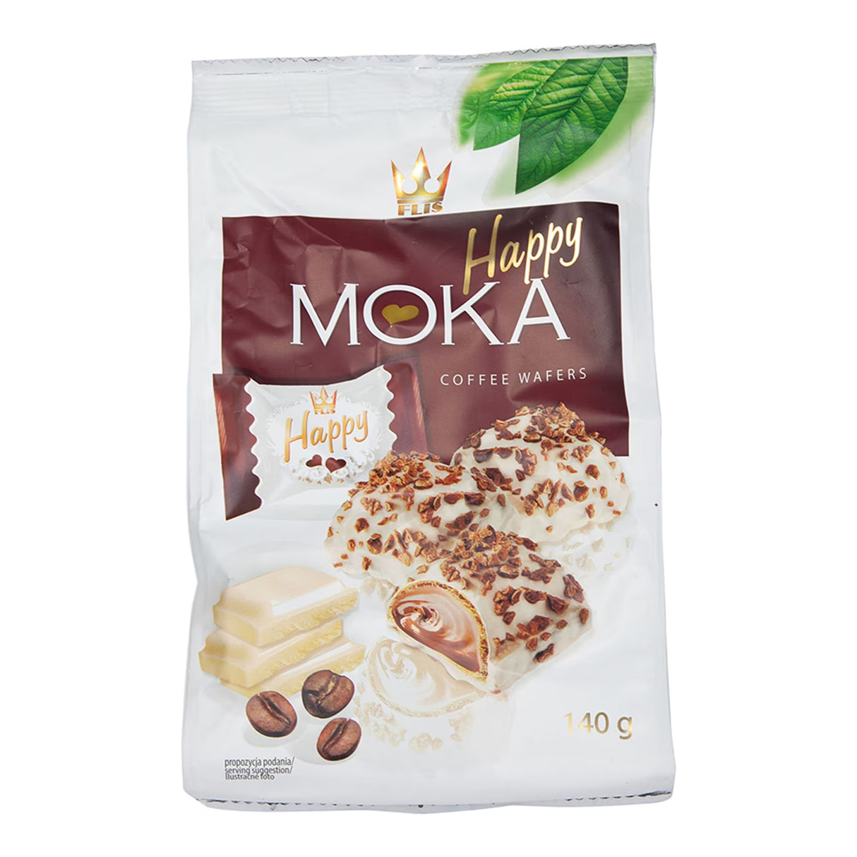 Happy Moka Coffee Wafers 140g