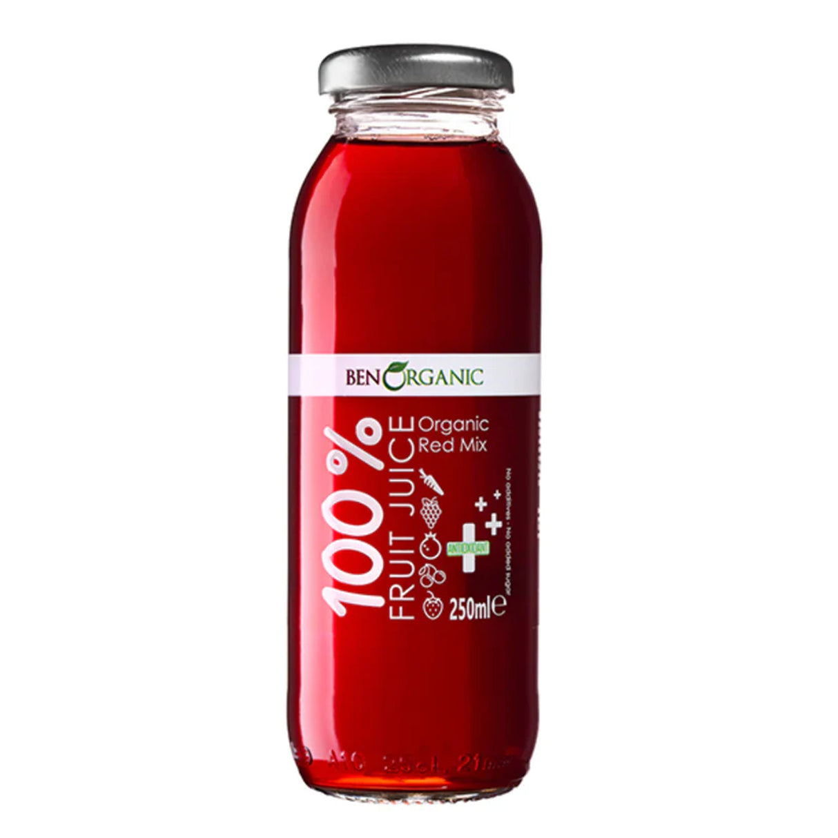 Ben Organic Red Mix Fruit Juice 250ml