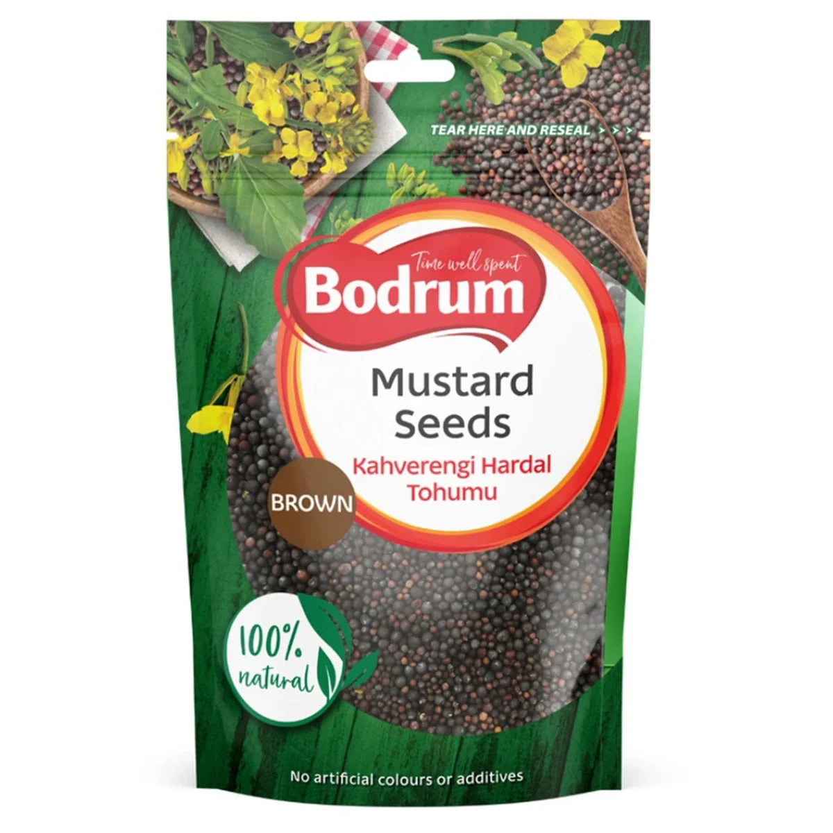 Bodrum brown Mustard Seeds 100g