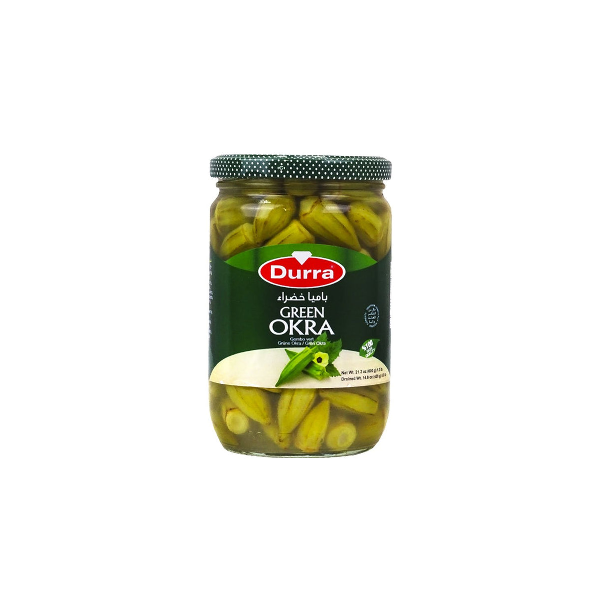 Durra Green Okra 600g