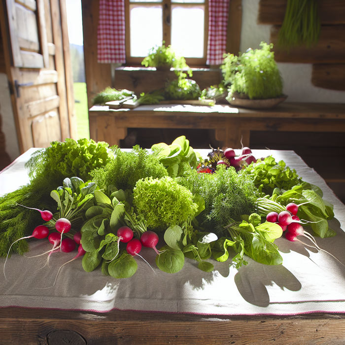Spring Greens Salad