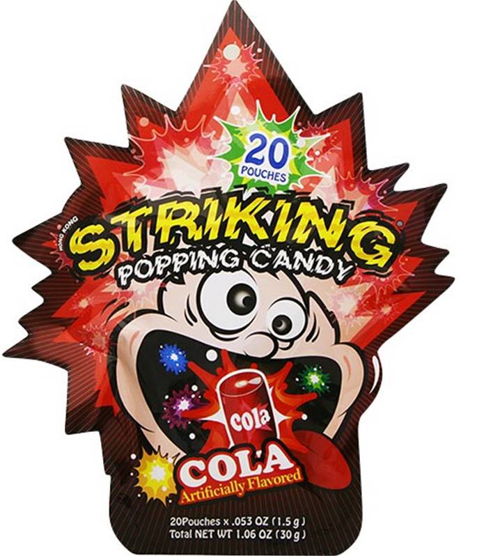 Yuhin Popping Candy 30g (20 Pouches) Various Flavours