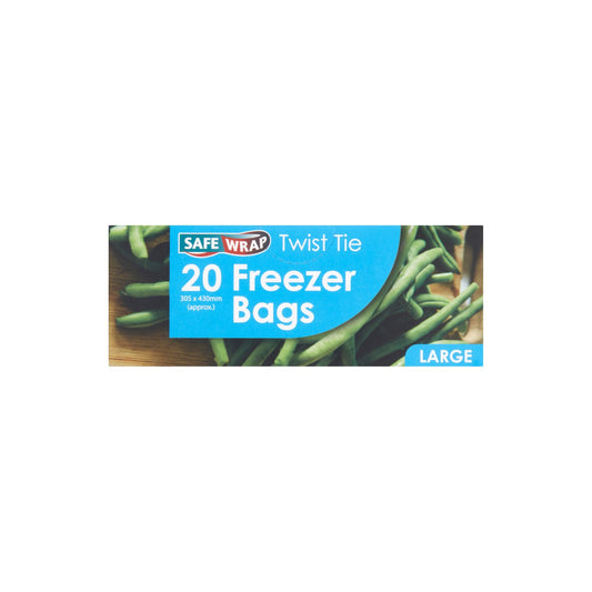 20 Freezer Bags Large