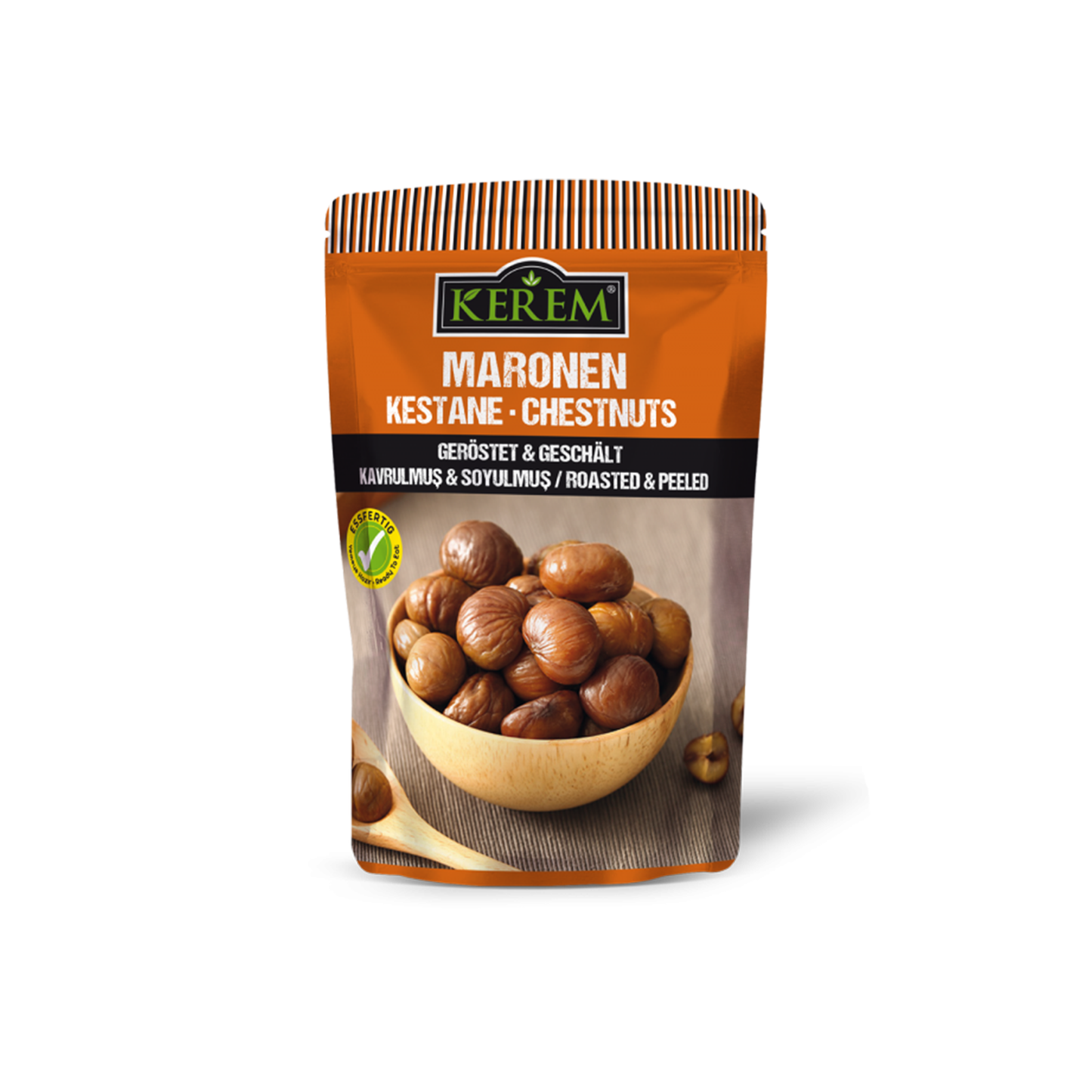 Kerem Roasted & Peeled Chestnuts 125g