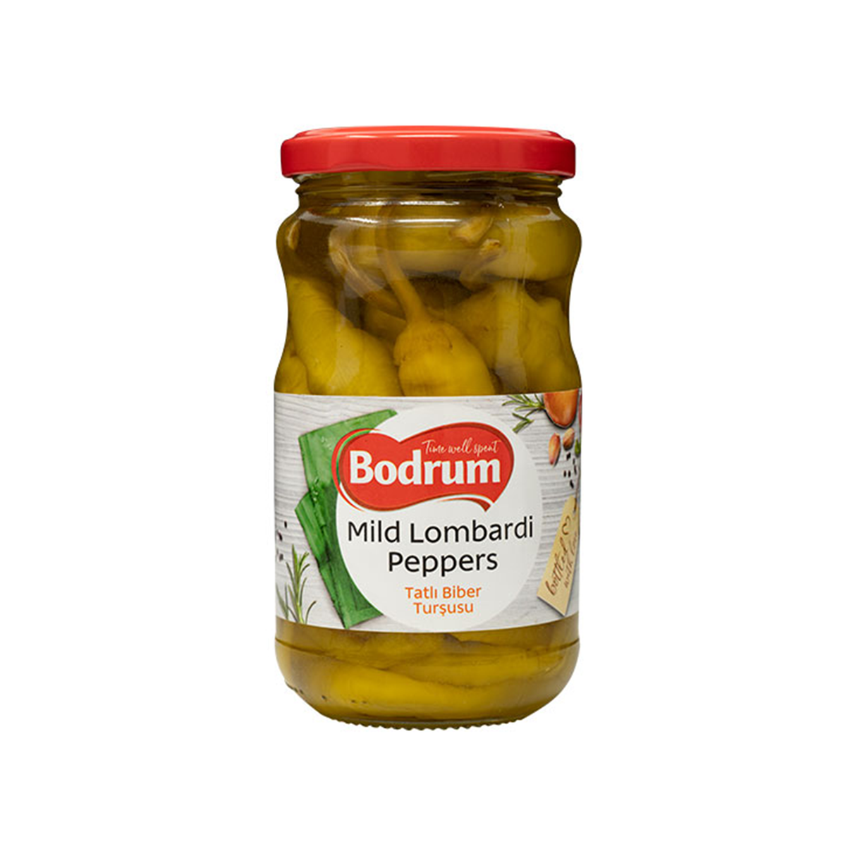 Bodrum Lombardi Peppers Mild 300g