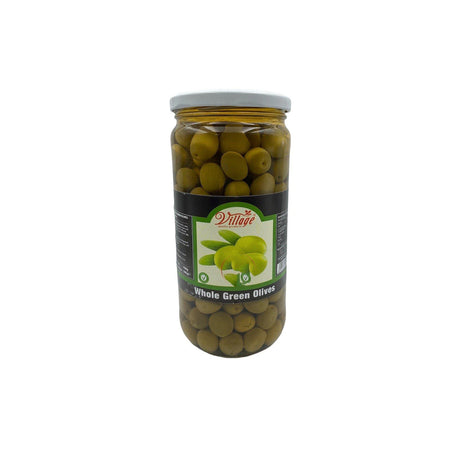 Village Whole Green Olives 700g